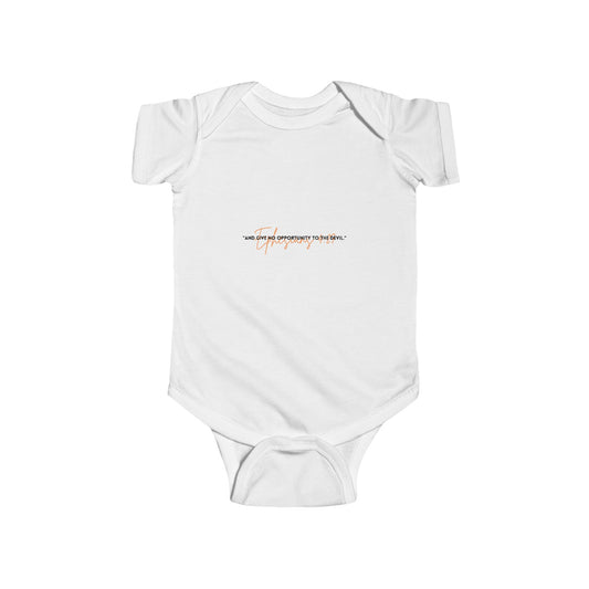 Scripture themed Baby Bodysuit for Infants, faith based Baby Gift, Newborn Essentials, Unique Baby Shower Gift, Cute Infant Clothing,faith inspired Baby Outfit