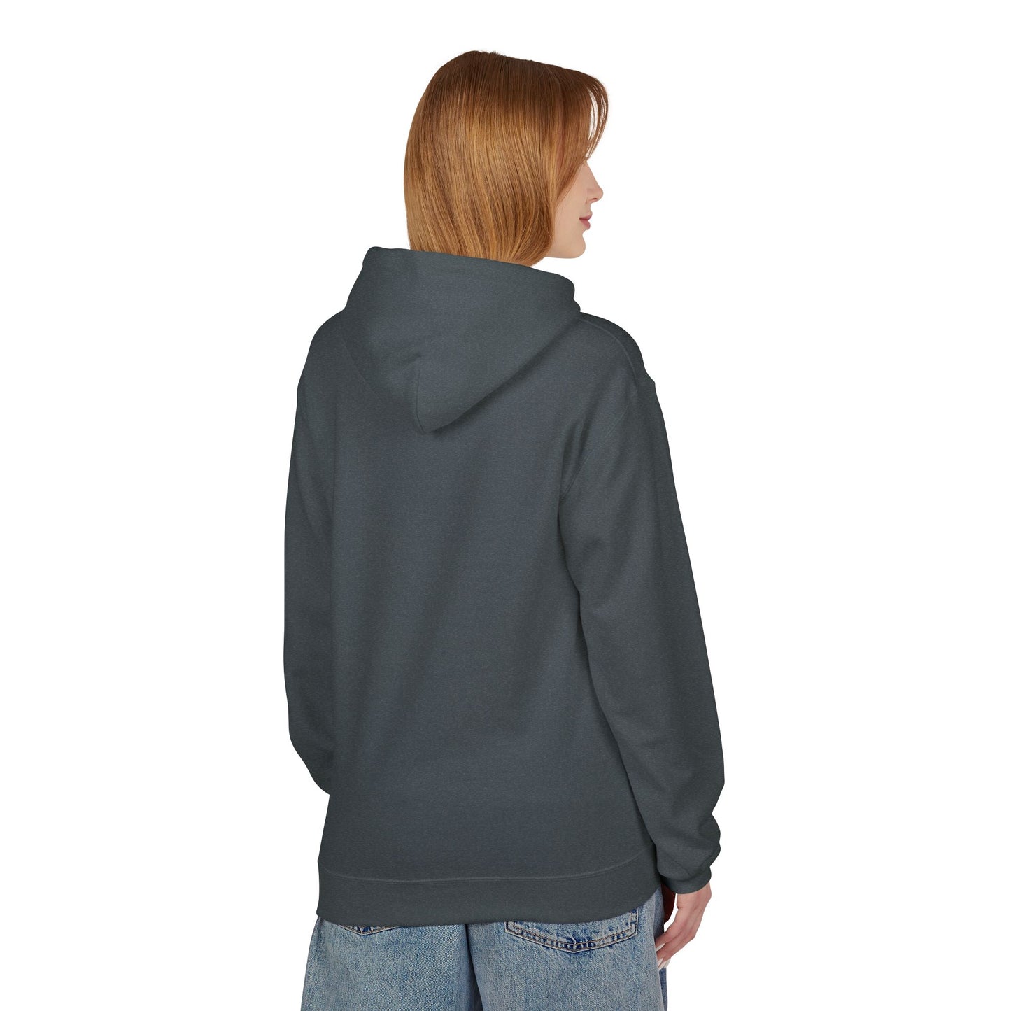 Unisex logo Fleece Hoodie - Cozy Gift for Friends, Motivational Apparel, Casual Wear, Birthday Present, Everyday Comfort
