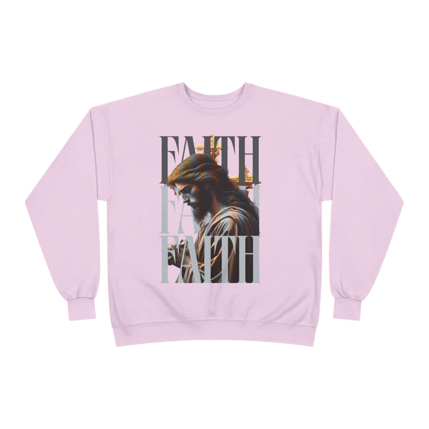 Faith-Themed Unisex EcoSmart® Crewneck Sweatshirt, Inspirational Gift, Cozy Apparel, Religious Sweatshirt, Perfect for Church, [...]