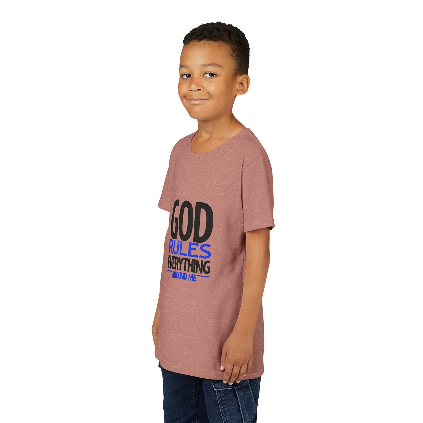 Youth Short Sleeve Tee, spiritual youth apparel, church camp tshirts, youth group t shirts, faith inspired youth apparel