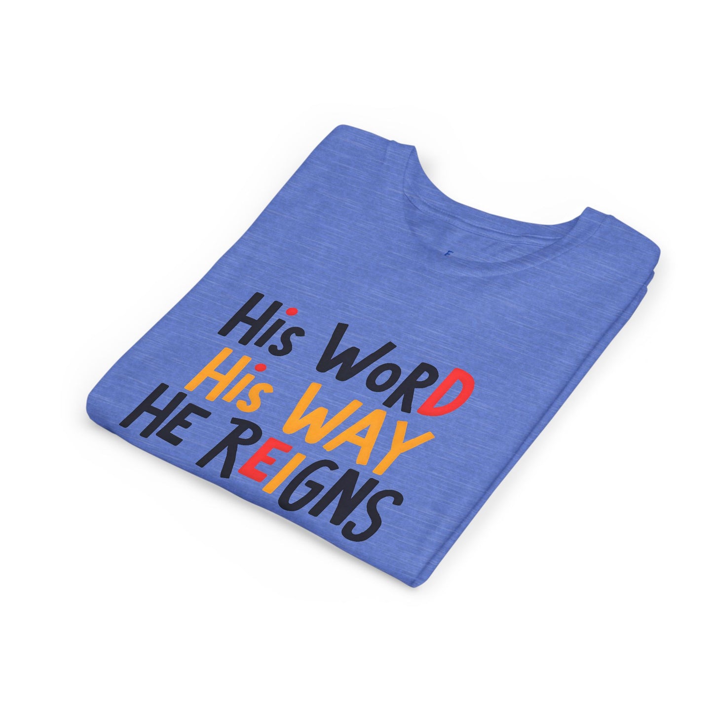Faith-Inspired Youth Tee, Christian T-Shirt, Religious Kids Shirt, Inspirational Gift, Summer Outfit