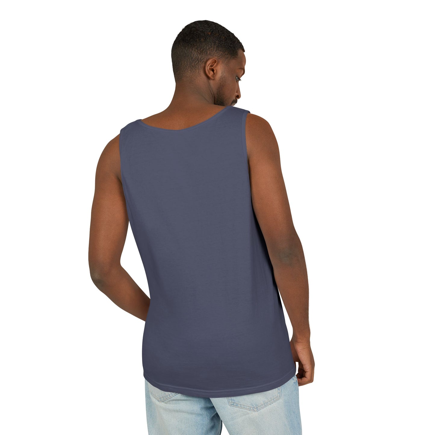 Stylish Unisex Graphic Tank Top - trendy Summer Attire, Casual Wear for everyday, Music Festivals, Gift Idea, Angel Theme