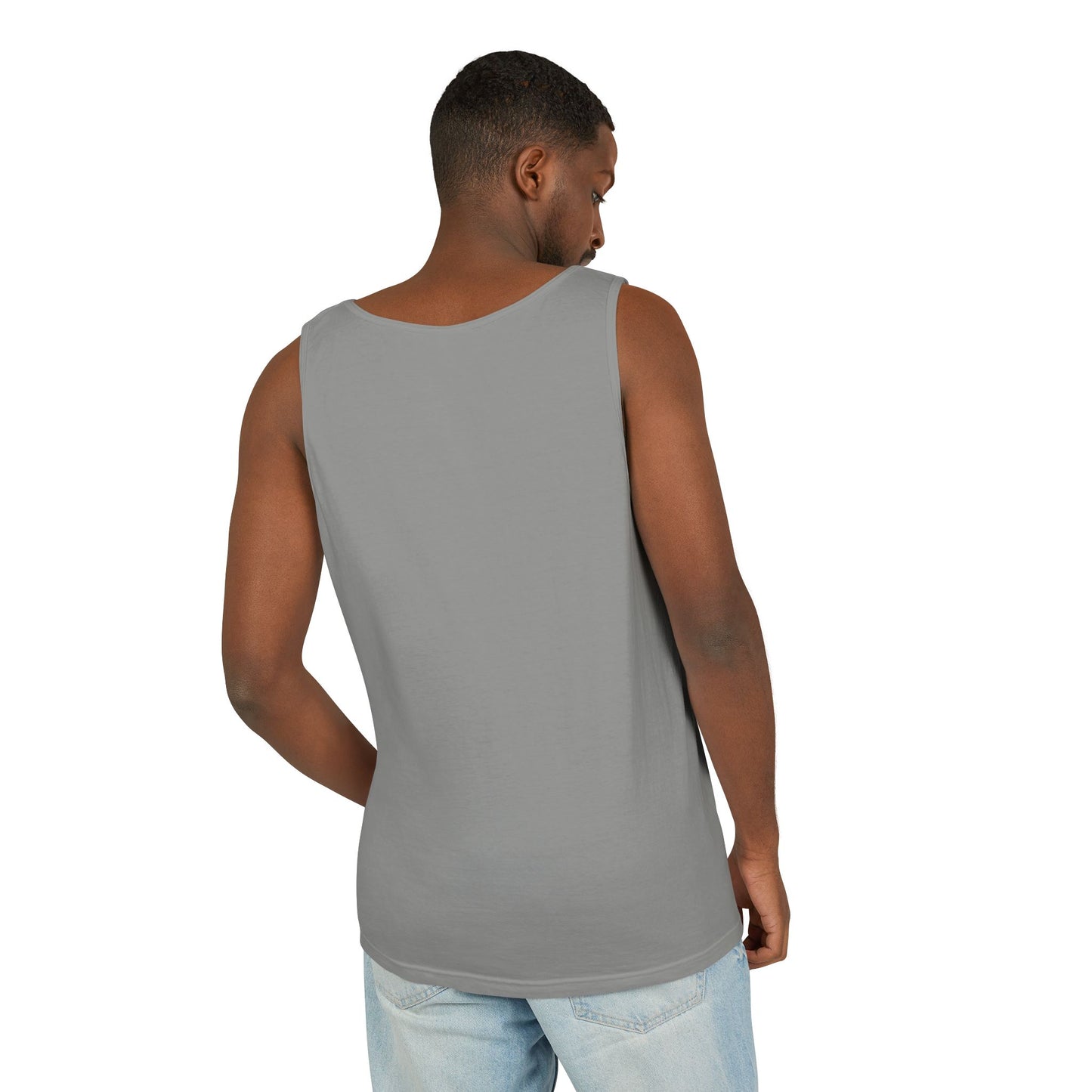 Stylish Unisex Graphic Tank Top - trendy Summer Attire, Casual Wear for everyday, Music Festivals, Gift Idea, Angel Theme