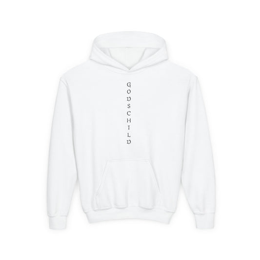Youth Heavy Blend Hoodie for christian youth apparel for believers gift idea