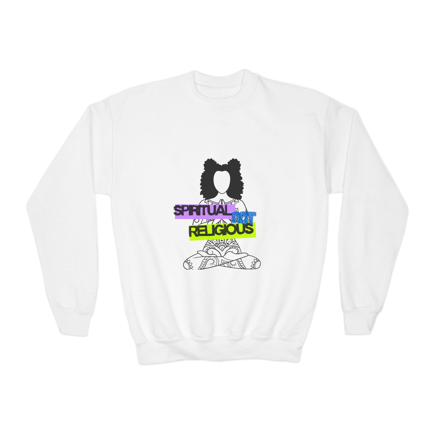 Colorful Spiritual Youth Crewneck Sweatshirt, Inspirational youth Sweatshirt, Trendy Teen Apparel, Religious Youth Outfits, Fun Gift [...]
