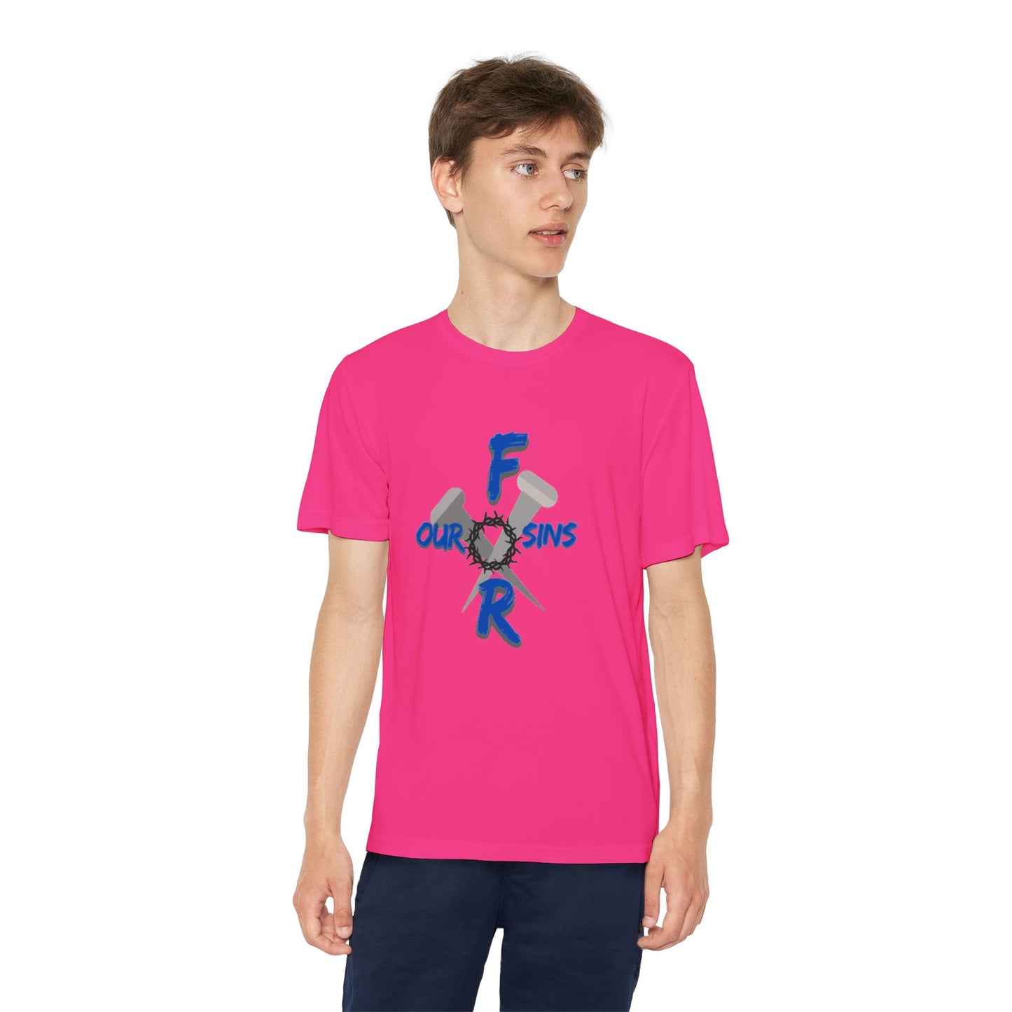 Youth Sports jersey Tee, youth group Shirt, Team Spirit Gear, Athletic Apparel for youth sports team, Sports Events Wear, Teen Activewear