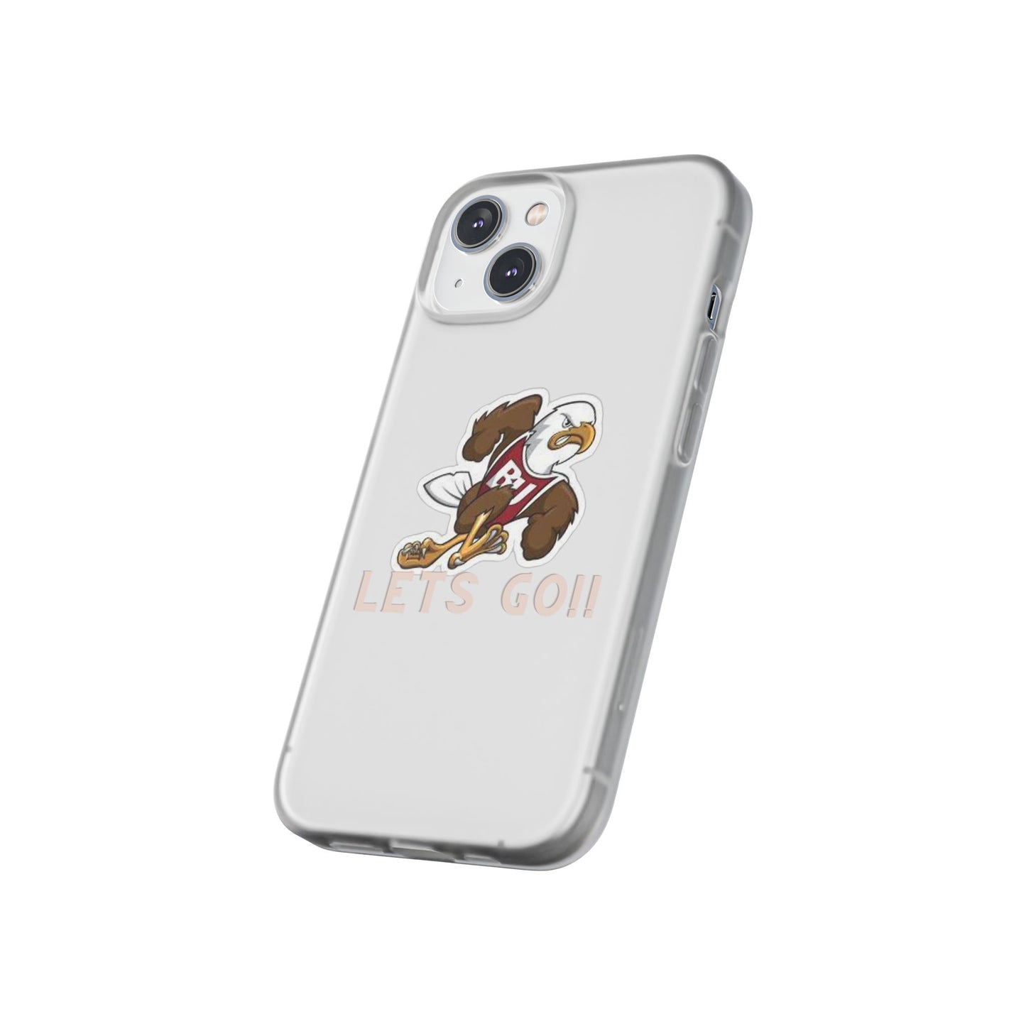 Biola themed Sporty Flexi Phone Case, Perfect for university students, sports Fans, Students, Motivational Gift, back to school phone casesCase