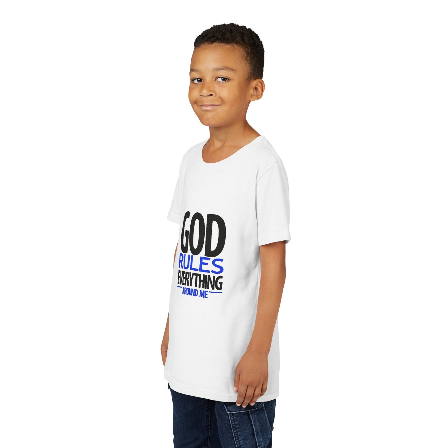 Youth Short Sleeve Tee, spiritual youth apparel, church camp tshirts, youth group t shirts, faith inspired youth apparel