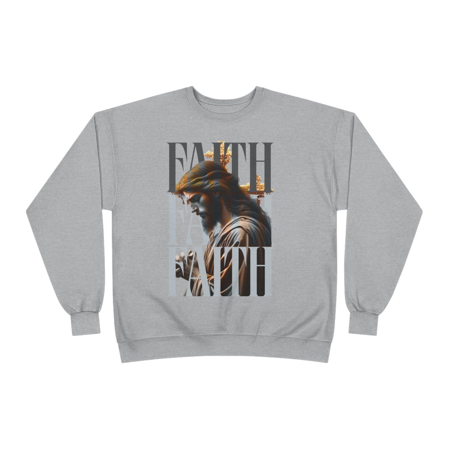 Faith-Themed Unisex EcoSmart® Crewneck Sweatshirt, Inspirational Gift, Cozy Apparel, Religious Sweatshirt, Perfect for Church, [...]