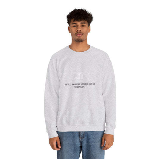 Bible verse Crewneck Sweatshirt - Cozy Motivational Gift for believers , faith inspired Unisex Sweatshirt gift for All Occasions