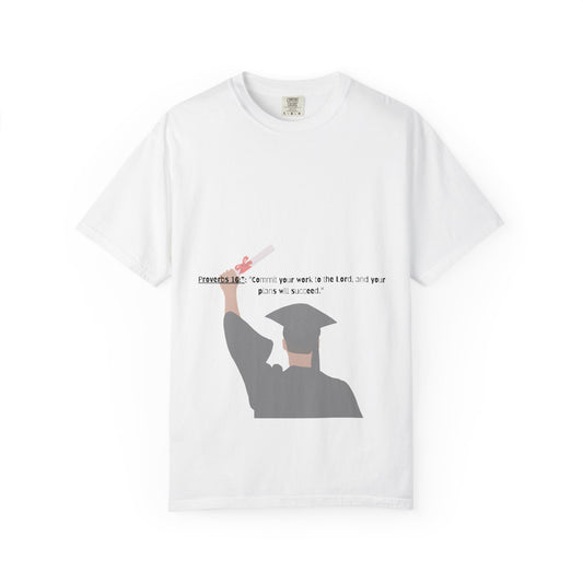 Graduation Celebration T-Shirt, Customized Graduation Gift, Unisex Tee, Class of 2023, Inspirational Quote Shirt, Unique Grad Apparel