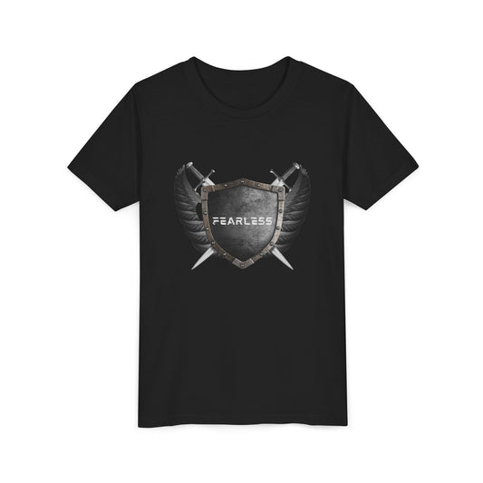 Fearless Youth Tee, Kids Graphic Shirt, spiritual Apparel, Gifts for Kids, motivational tshirts