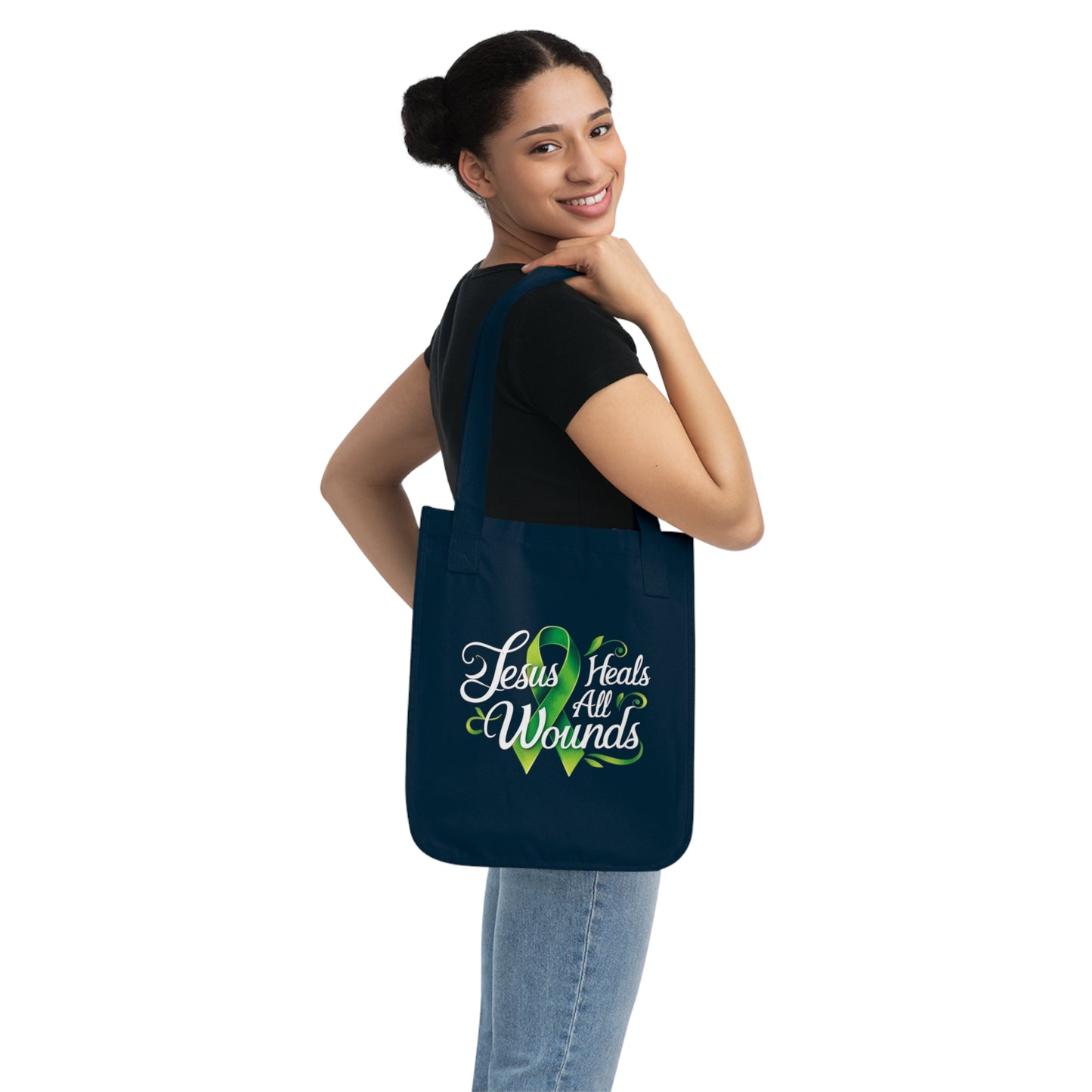 Mental health matters Organic Canvas Tote Bag, Eco-Friendly Gift, Inspirational Tote, Wellness Bag