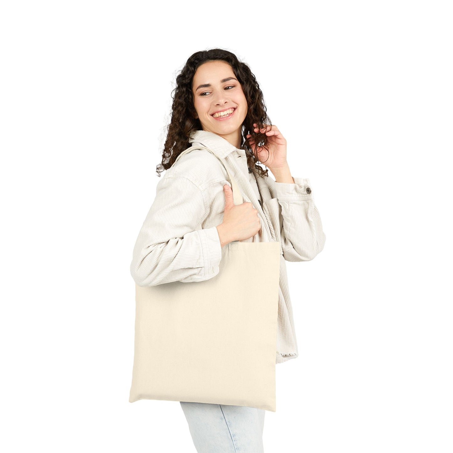 Every day Cotton Canvas Tote Bag, Eco-Friendly Tote, Perfect for daily use, spiritually inspired Everyday tote bag, eco friendly accessories