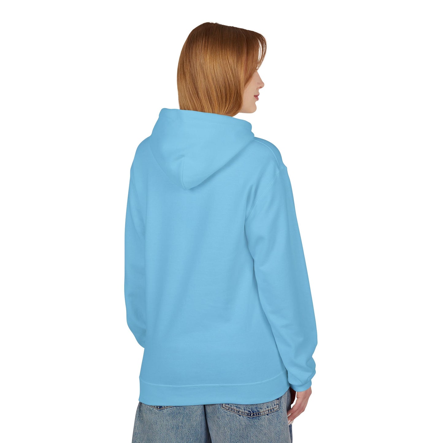Unisex logo Fleece Hoodie - Cozy Gift for Friends, Motivational Apparel, Casual Wear, Birthday Present, Everyday Comfort