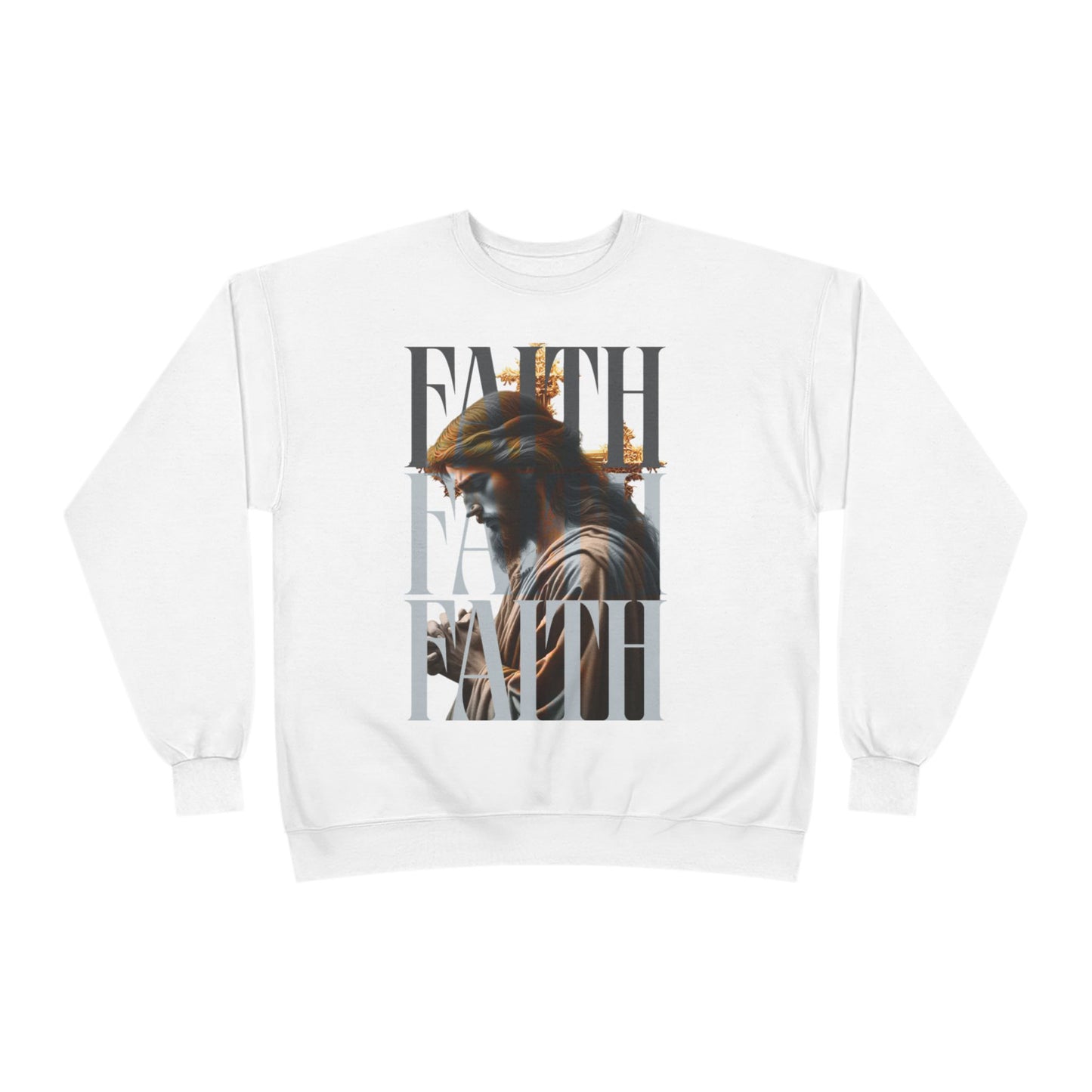Faith-Themed Unisex EcoSmart® Crewneck Sweatshirt, Inspirational Gift, Cozy Apparel, Religious Sweatshirt, Perfect for Church, [...]