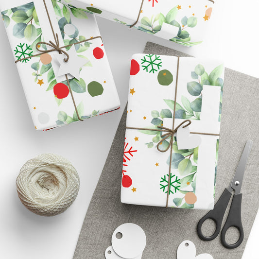 Faith inspired Holiday Gift Wrap, cross themed Christmas Wrapping Paper, Festive Wrapping Sheets, Seasonal Gift Wrap, Eco-Friendly Holiday Wrap