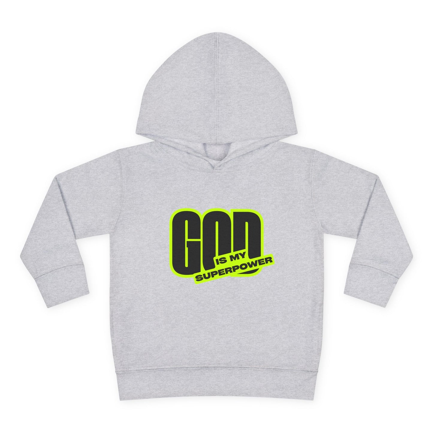 Toddler Fleece Hoodie with Fun Faith Design, trendy Kids Pullover, Cozy Religious Apparel for toddlers, casual Everyday winterWear, God is [...]
