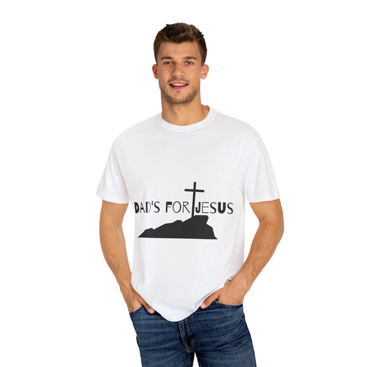 T-Shirt religious wear for christian dads who love Jesus trendy t shirt for fathers day gift idea