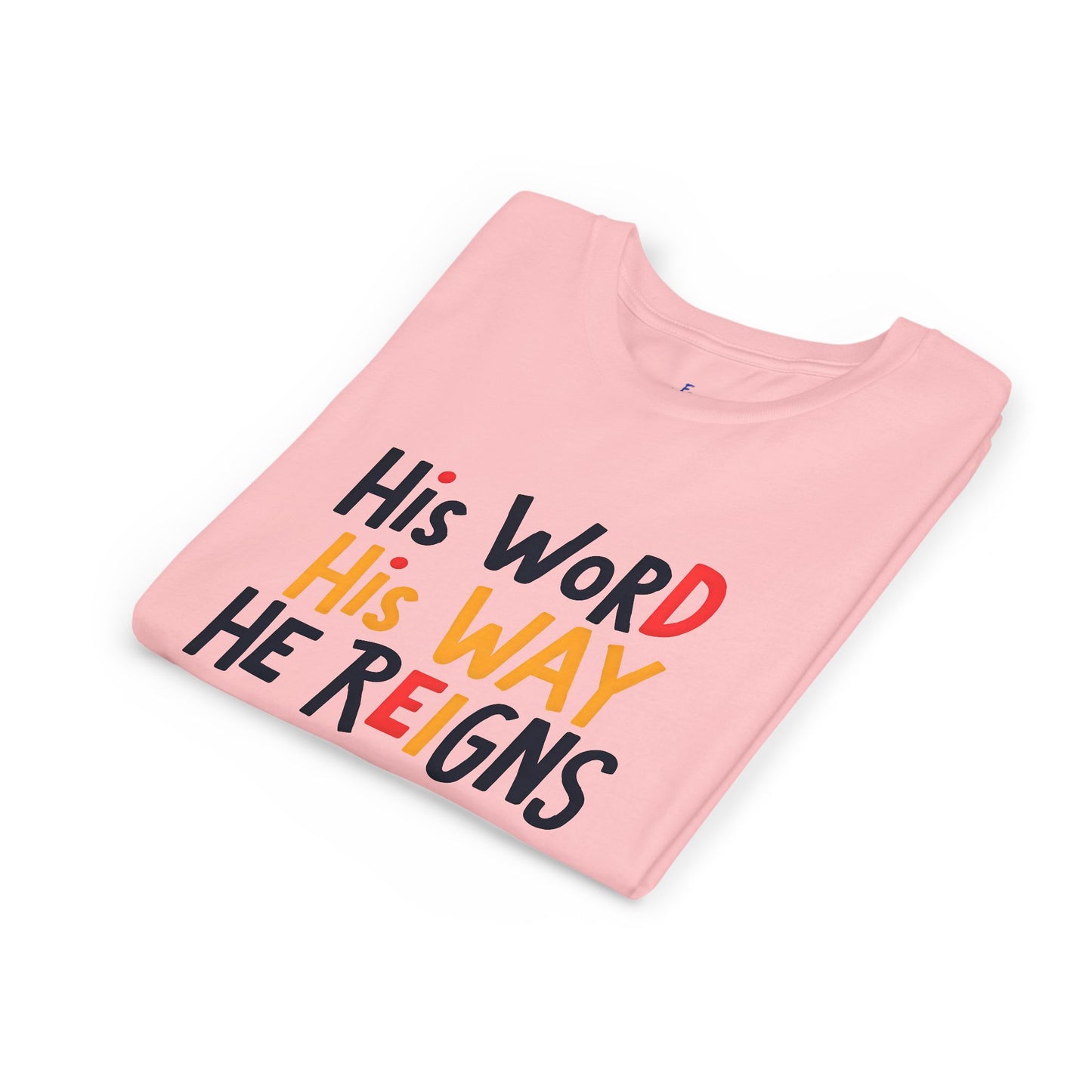 Faith-Inspired Youth Tee, Christian T-Shirt, Religious Kids Shirt, Inspirational Gift, Summer Outfit