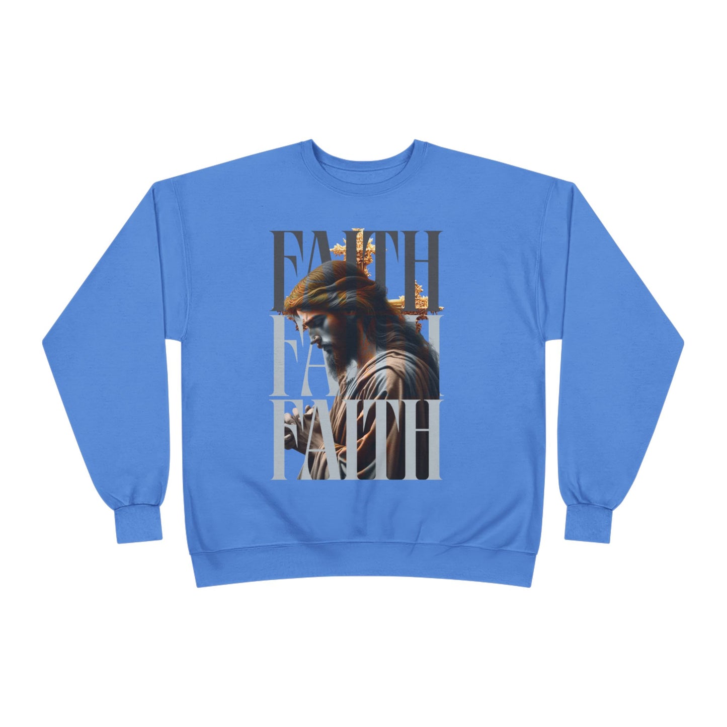 Faith-Themed Unisex EcoSmart® Crewneck Sweatshirt, Inspirational Gift, Cozy Apparel, Religious Sweatshirt, Perfect for Church, [...]