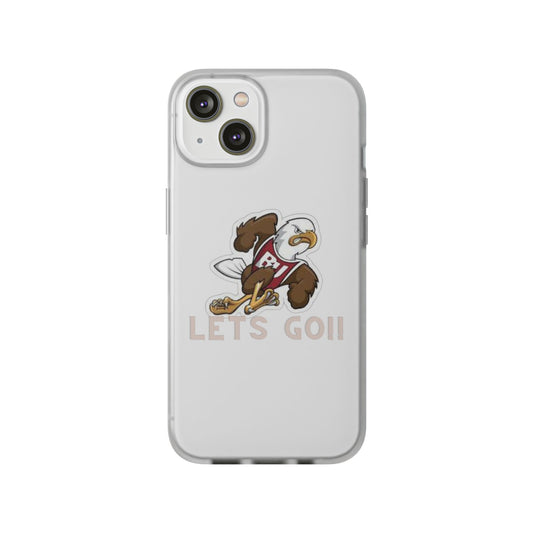 Biola themed Sporty Flexi Phone Case, Perfect for university students, sports Fans, Students, Motivational Gift, back to school phone casesCase