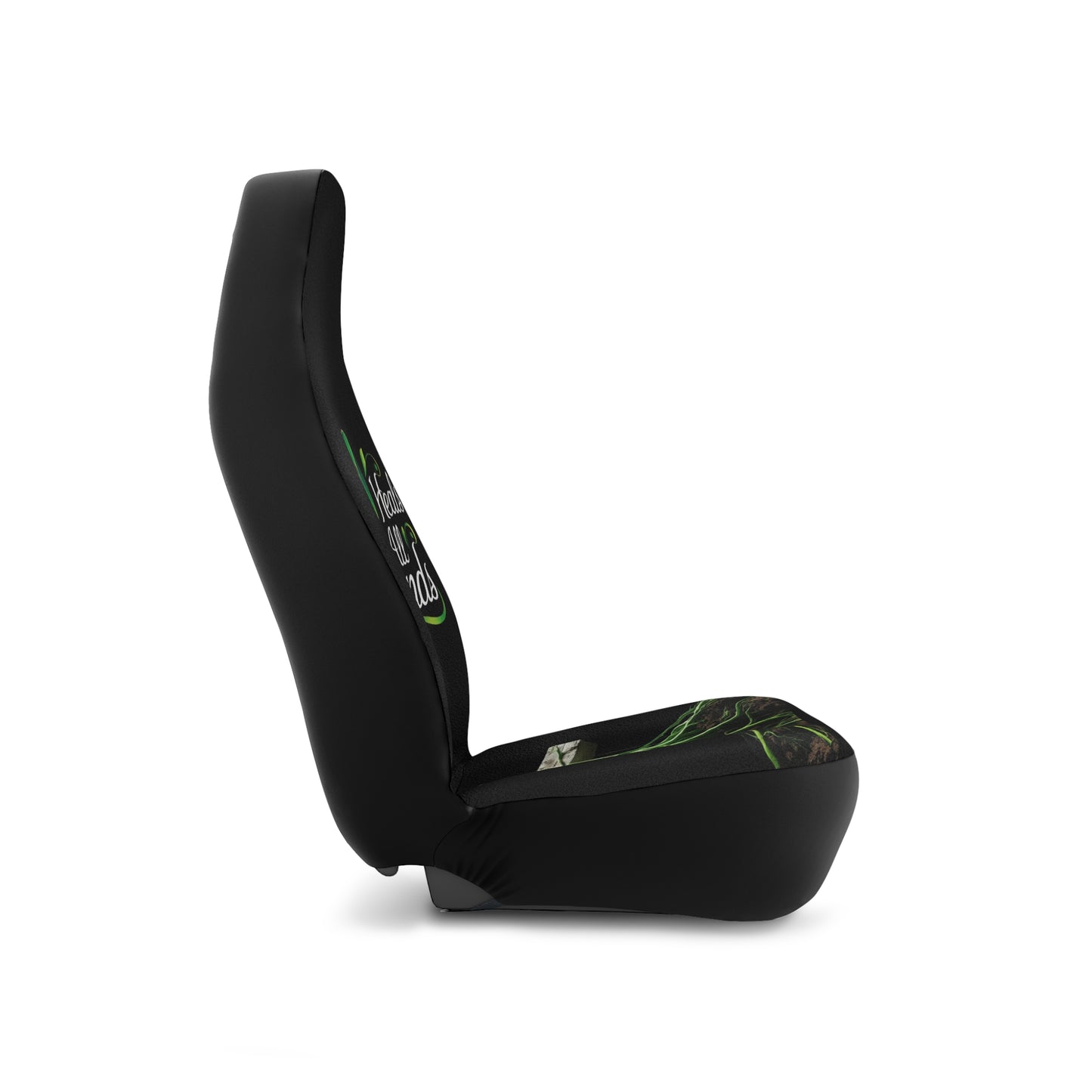 Faith-Inspired Car Seat Covers, mental health Auto Accessories, Jesus Heals All Wounds, Unique Car Decor, Gifts for Believers