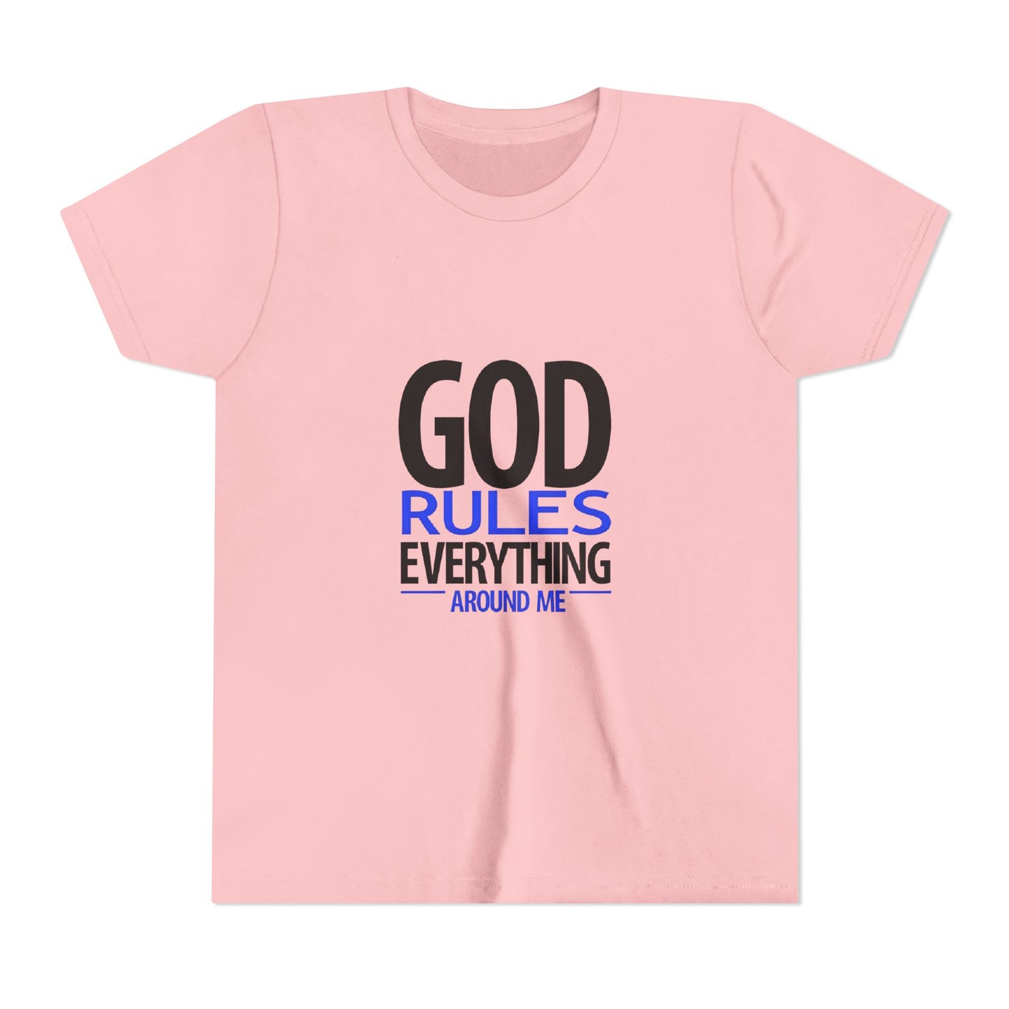 Youth Short Sleeve Tee, spiritual youth apparel, church camp tshirts, youth group t shirts, faith inspired youth apparel