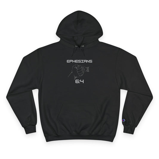 Ephesians 6:4 Champion Hoodie, Inspirational Hoodie, Faith-Based Apparel, Casual Wear, Gift for Dad