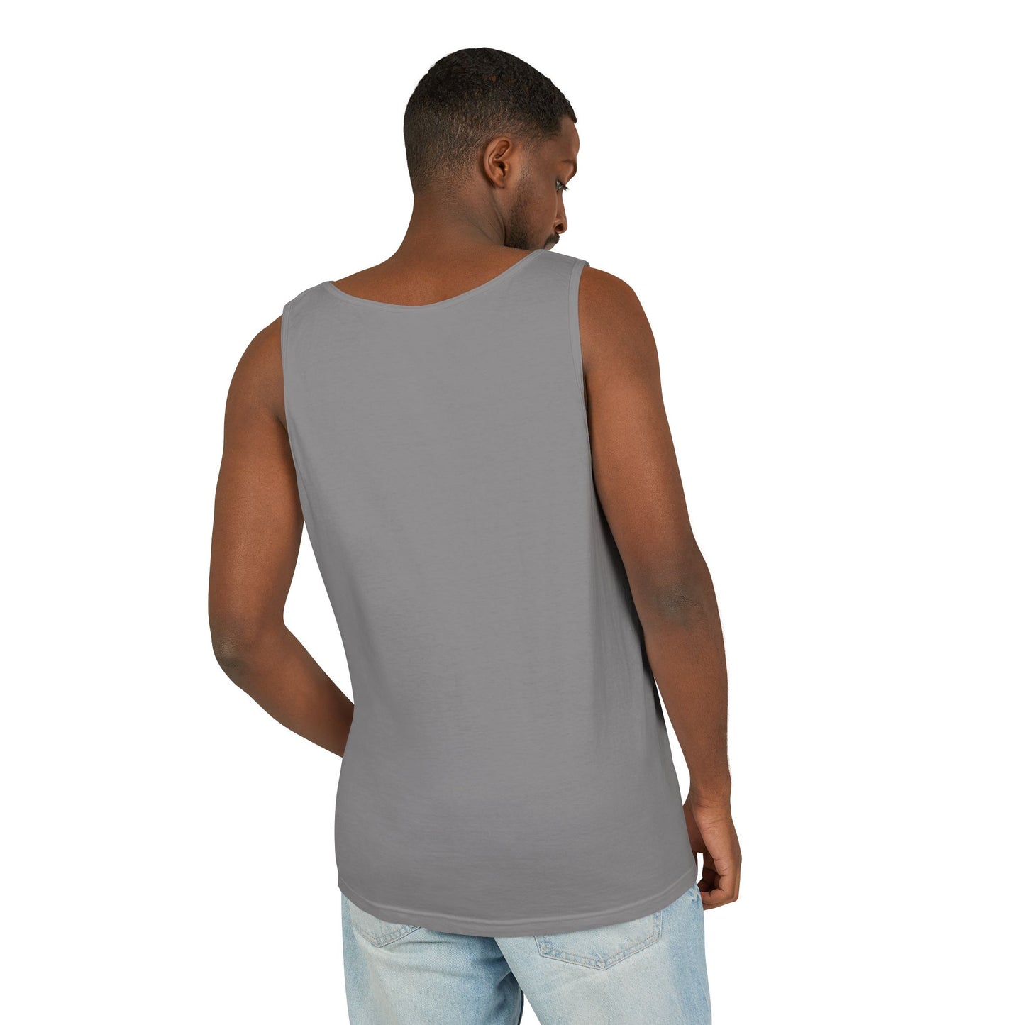 Stylish Unisex Graphic Tank Top - trendy Summer Attire, Casual Wear for everyday, Music Festivals, Gift Idea, Angel Theme