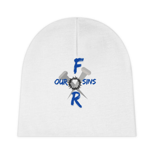 Branded Baby Beanie, Infant Beanie, Cute Baby Hat, Faith-Themed Beanie, Newborn Gift, Nursery Accessory, trending baby beanies