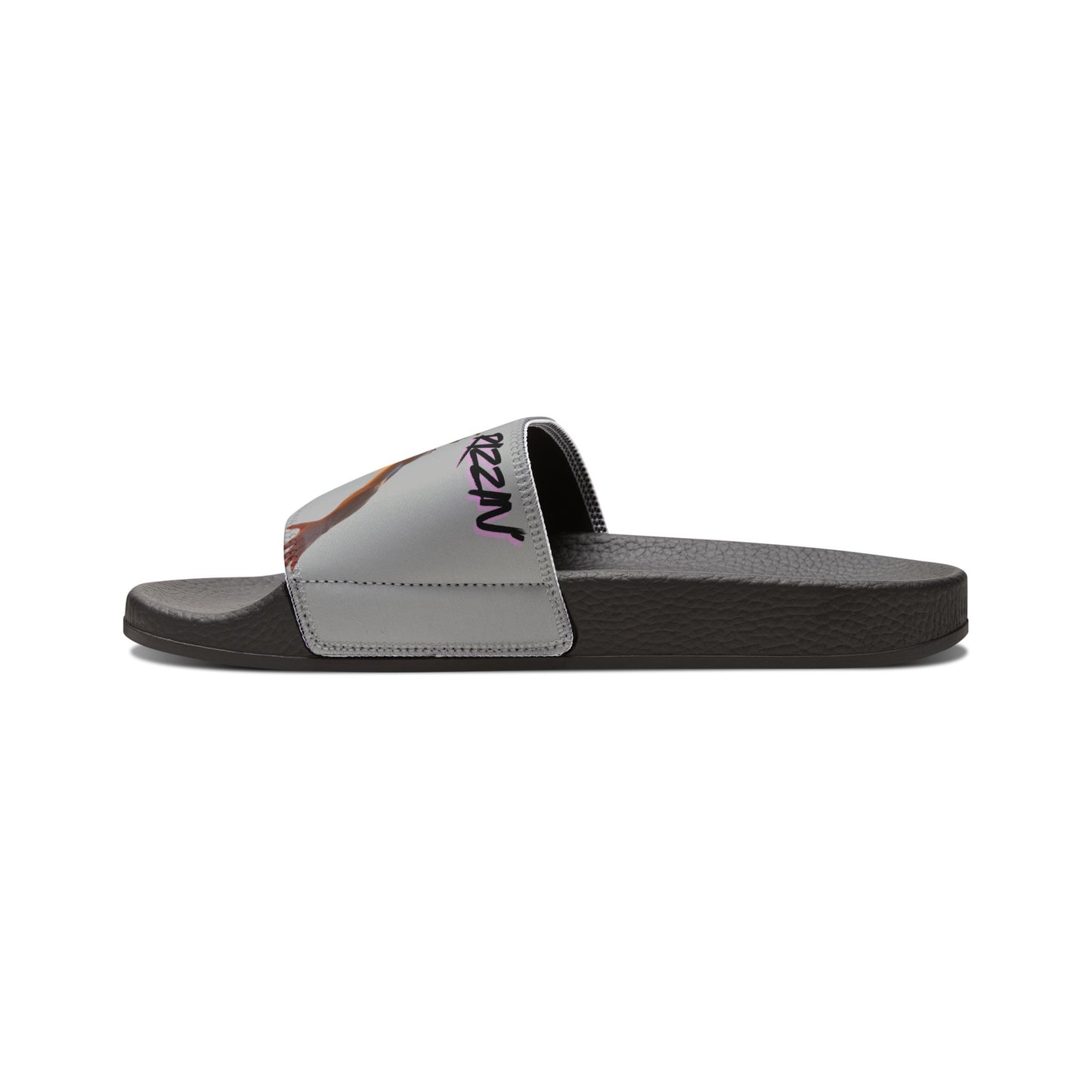 Youth slides Sandals - Removable-Strap, Basketball Theme, Perfect for Summer, house shoes, trending slides, Gift for whole family