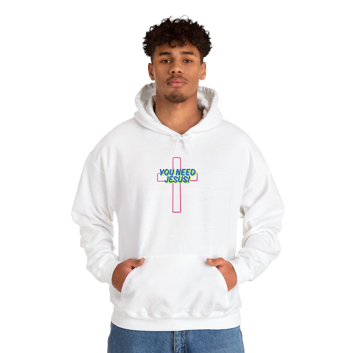 Unisex Christian Themed Hoodie, Faith inspired Casual Jesus hoodie , trending Religious Gift for all ages