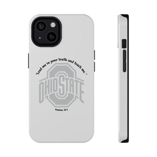 Ohio State University Impact-Resistant Phone Case | Durable university themed phone case, game day Gift, College Fan accessories, scripture themed sports gift, back to school accessories