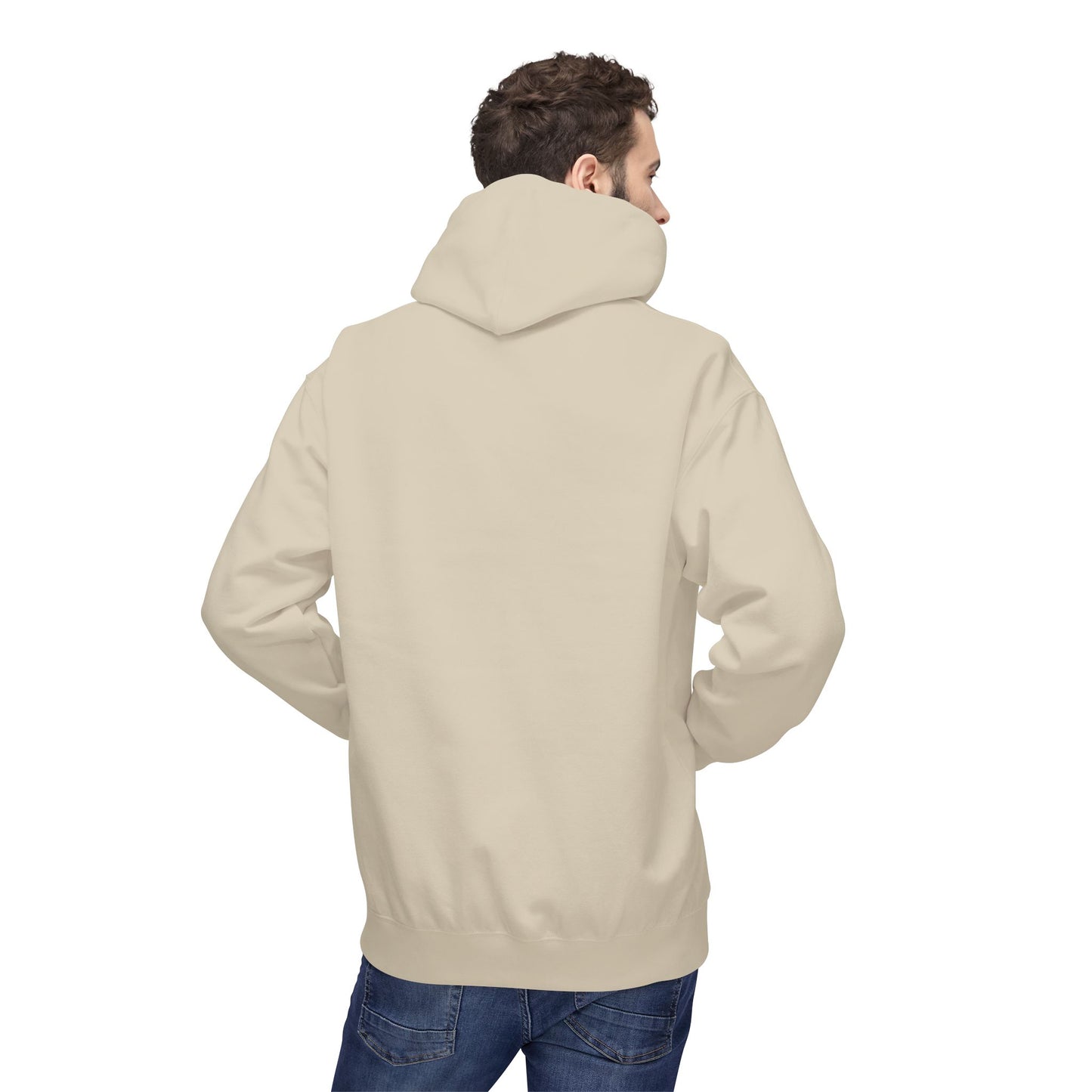 Unisex logo Fleece Hoodie - Cozy Gift for Friends, Motivational Apparel, Casual Wear, Birthday Present, Everyday Comfort