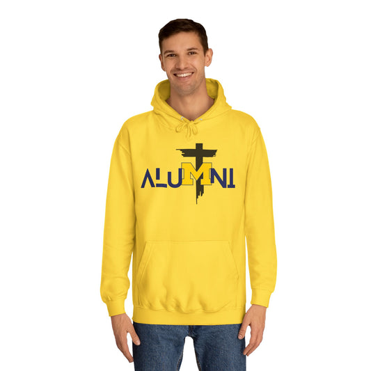 Unisex michigan State themed Alumni Hoodie - Perfect for university graduate, College sports Events, Student Gifts, Cozy Layering, faith inspired School Spirit apparel