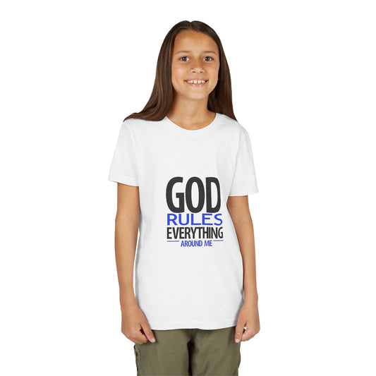 Youth Short Sleeve Tee, spiritual youth apparel, church camp tshirts, youth group t shirts, faith inspired youth apparel