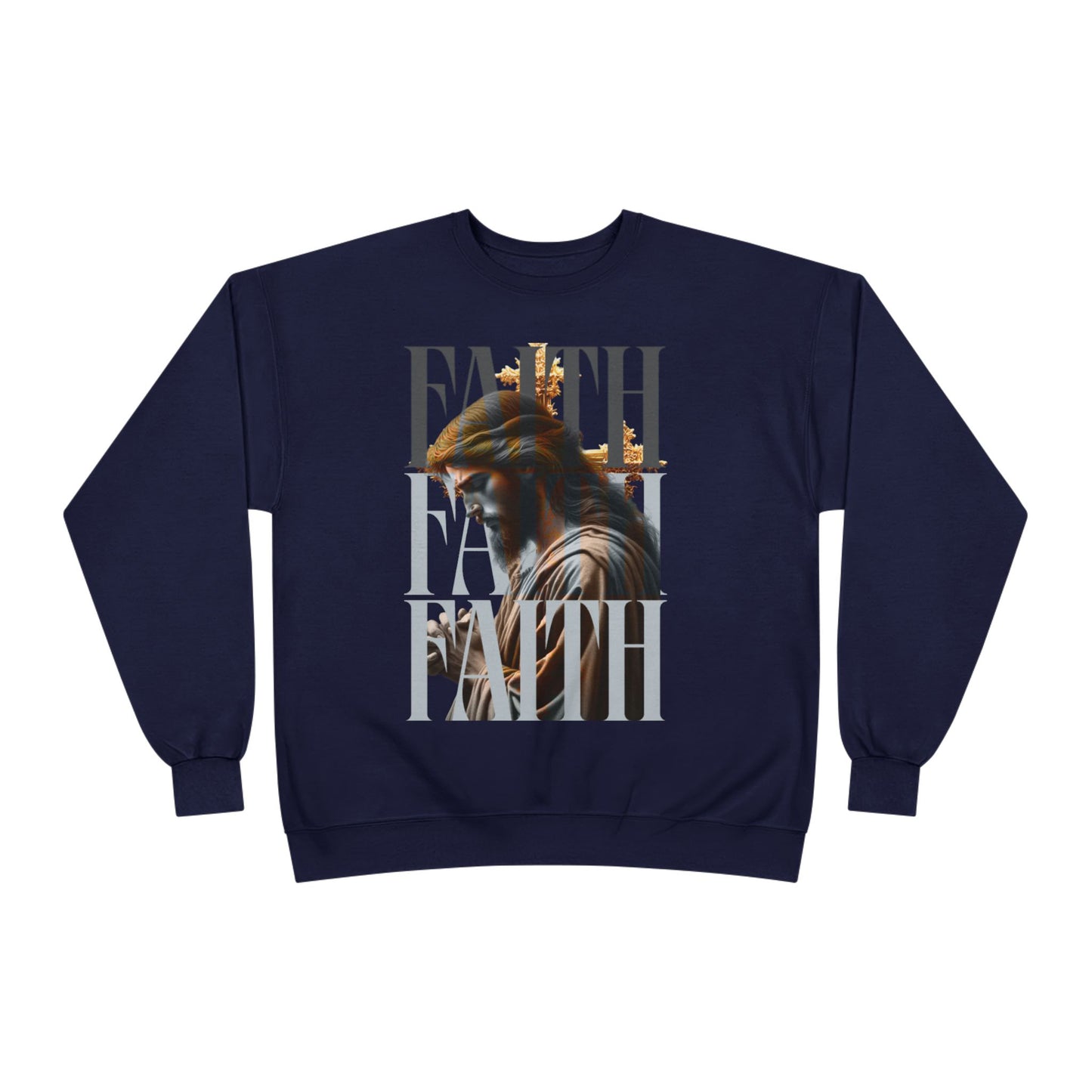 Faith-Themed Unisex EcoSmart® Crewneck Sweatshirt, Inspirational Gift, Cozy Apparel, Religious Sweatshirt, Perfect for Church, [...]