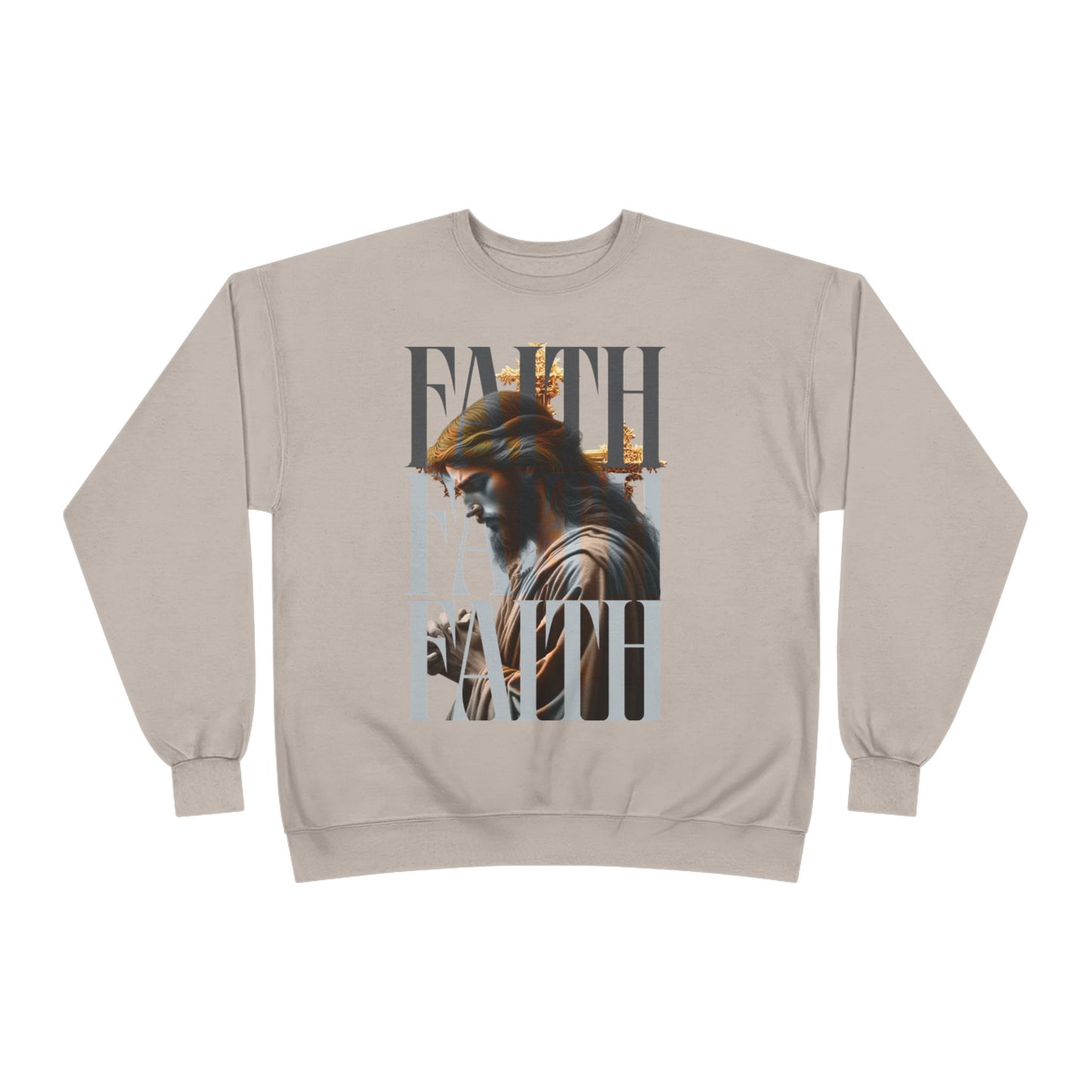 Faith-Themed Unisex EcoSmart® Crewneck Sweatshirt, Inspirational Gift, Cozy Apparel, Religious Sweatshirt, Perfect for Church, [...]