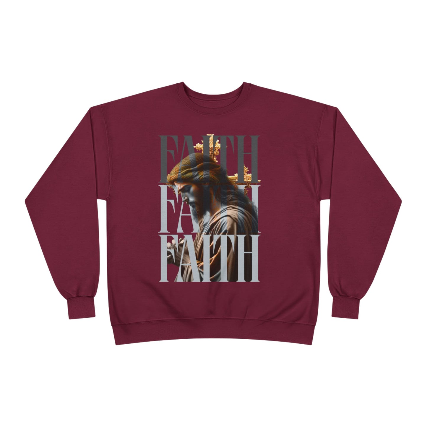 Faith-Themed Unisex EcoSmart® Crewneck Sweatshirt, Inspirational Gift, Cozy Apparel, Religious Sweatshirt, Perfect for Church, [...]