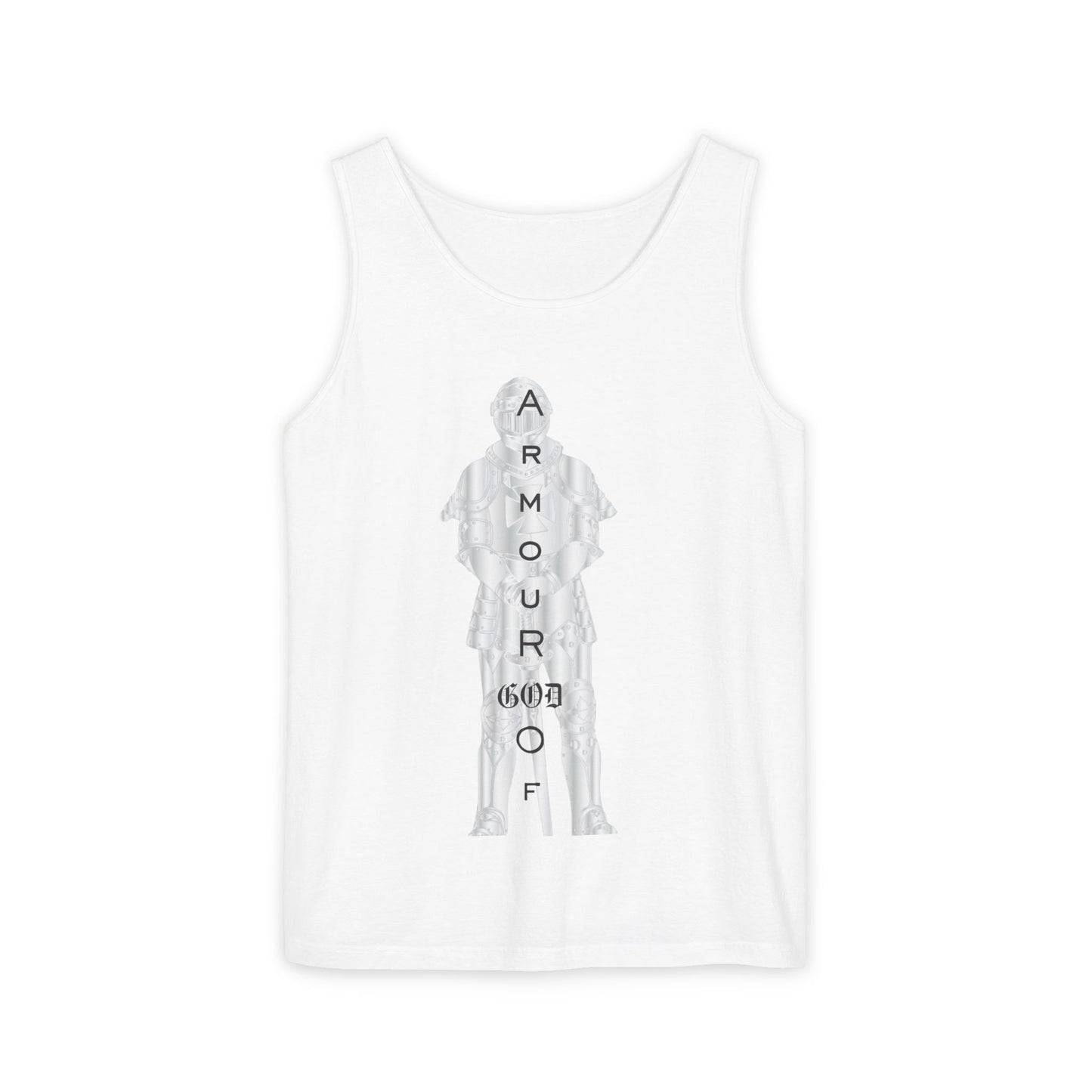 Mens Armour Of God Tank Top,  Summer Shirt, Casual Wear, Gifts for Him, Faith based Fitness Apparel, Christian inspired  Clothing