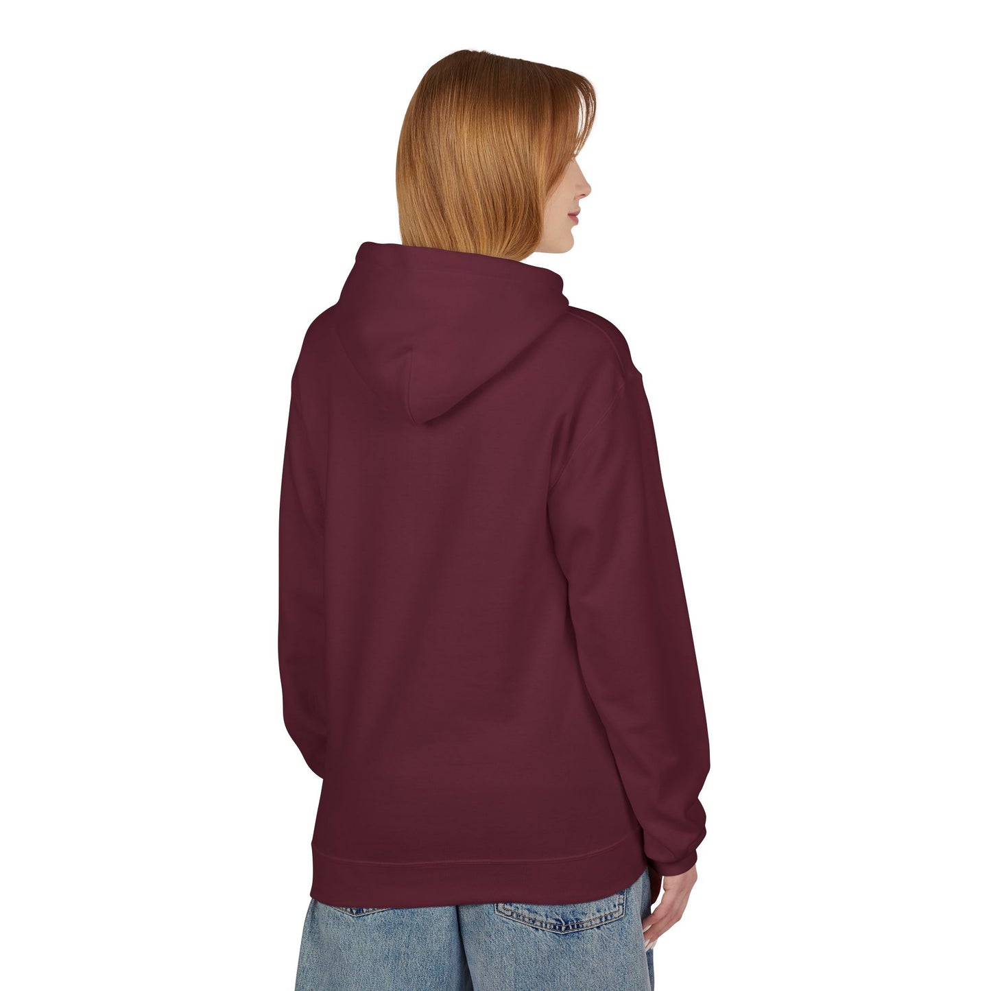 Unisex logo Fleece Hoodie - Cozy Gift for Friends, Motivational Apparel, Casual Wear, Birthday Present, Everyday Comfort