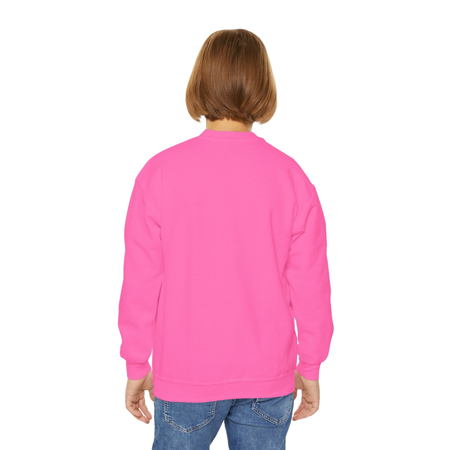 Youth Crewneck Sweatshirt with Inspirational Design, Cozy Gift for Kids, Faith-Focused Apparel, Perfect for Church Events, Family [...]