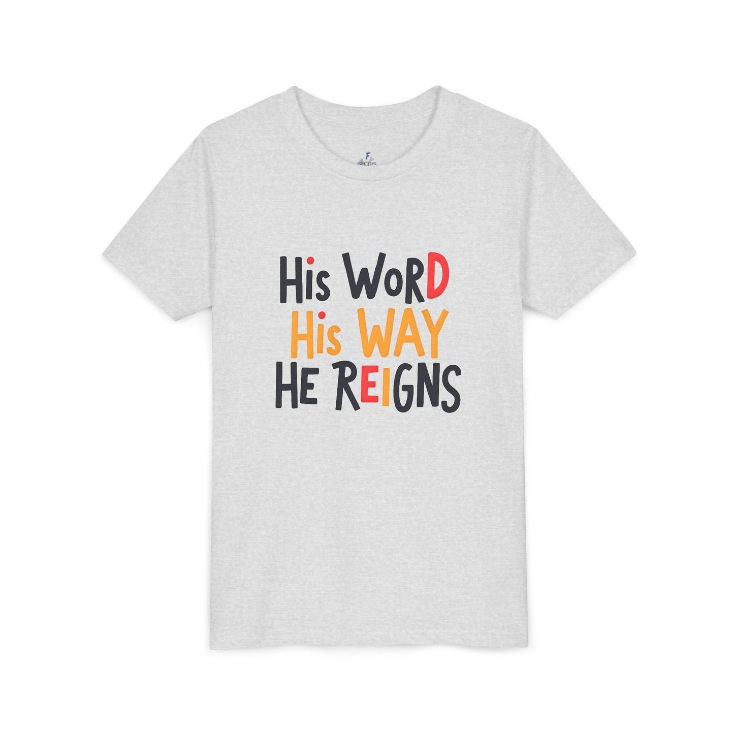 Faith-Inspired Youth Tee, Christian T-Shirt, Religious Kids Shirt, Inspirational Gift, Summer Outfit