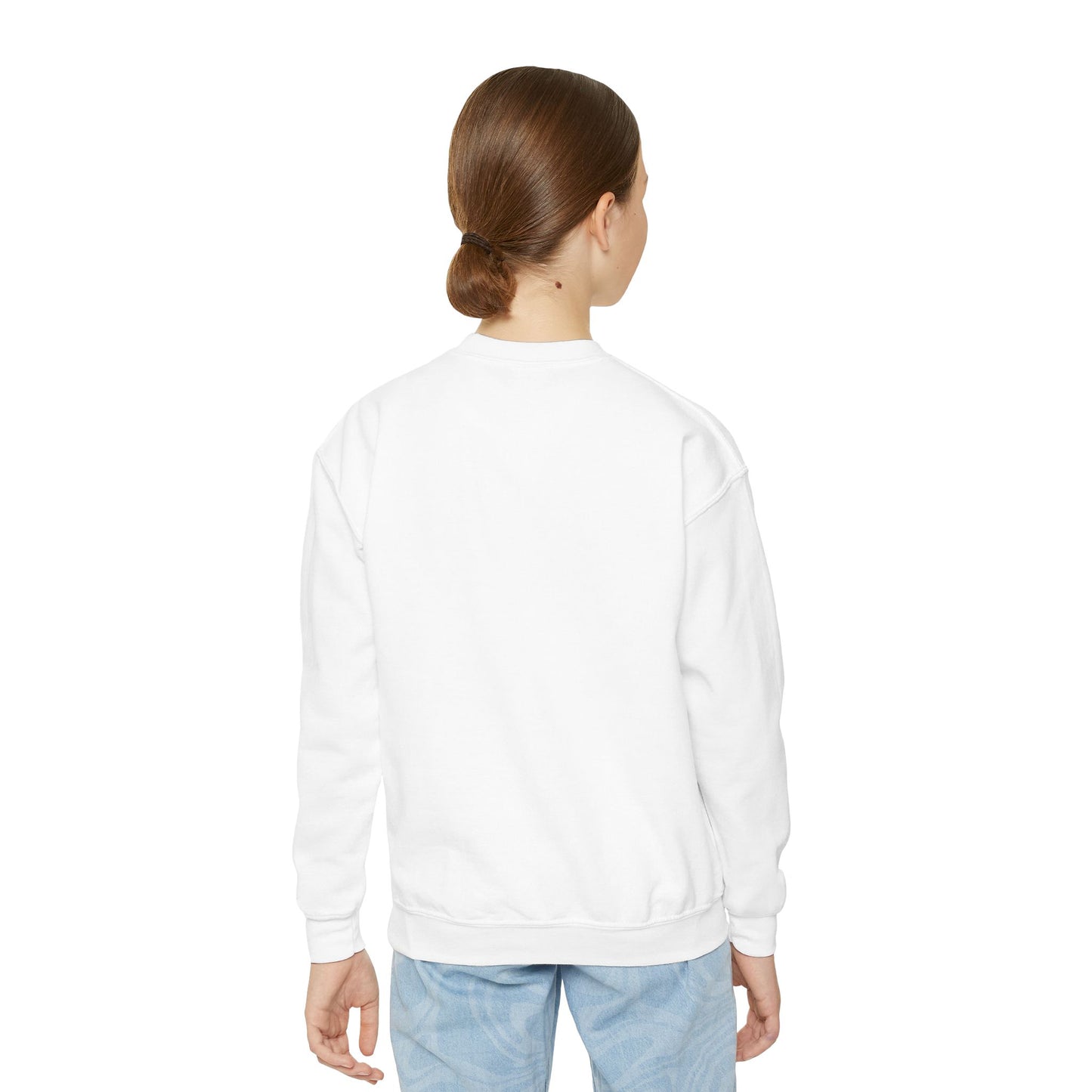 Youth Crewneck Sweatshirt with Inspirational Design, Cozy Gift for Kids, Faith-Focused Apparel, Perfect for Church Events, Family [...]