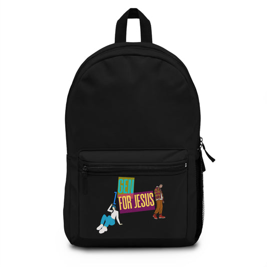 Gen Z for Jesus Backpack - Trendy Backpack for Youth, Perfect for School, faith based back packs, Youth Group, Gift Idea, Fashion Statement for youth
